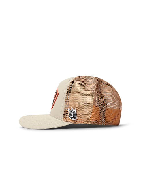 Cult Of Individuality Legends Live Forever Hat - Cream - side view