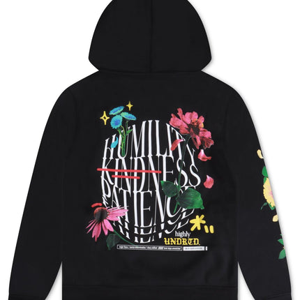 UNDERRATED HUMILITY & KINDNESS HOODIE - BLACK^ UNDERRATED