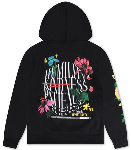 UNDERRATED HUMILITY & KINDNESS HOODIE - BLACK^ UNDERRATED