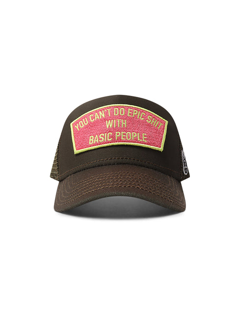 Cult Of Individuality Can't do Epic Sh*t Trucker Hat - Sage
