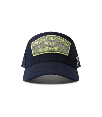 Cult Of Individuality Can't do Epic Sh*t Trucker Hat - Navy
