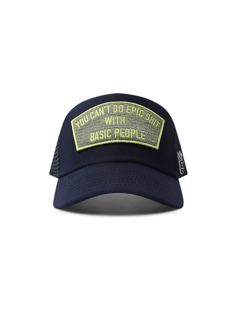 Cult Of Individuality Can't do Epic Sh*t Trucker Hat | Denim Exchange