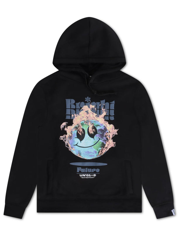 UNDERRATED BRIGHT FUTURE HOODIE - BLACK UNDERRATED