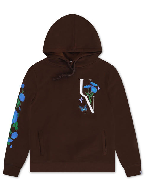 UNDERRATED HUMILITY & KINDNESS HOODIE - BROWN UNDERRATED