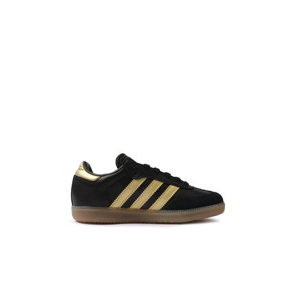 Adidas (PS) Samba Messi Indoor Soccer Shoes - Black/Gold