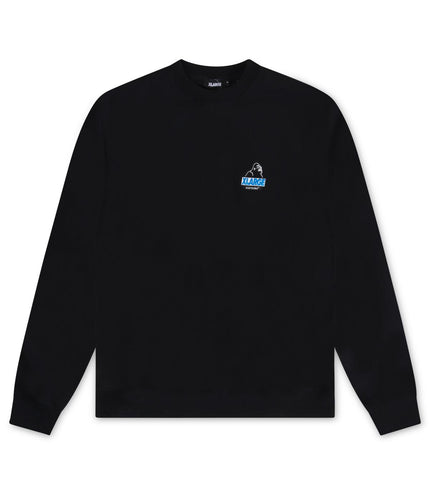 XLARGE SLANTED OG CREW SWEATSHIRT -  BLACK XLARGE