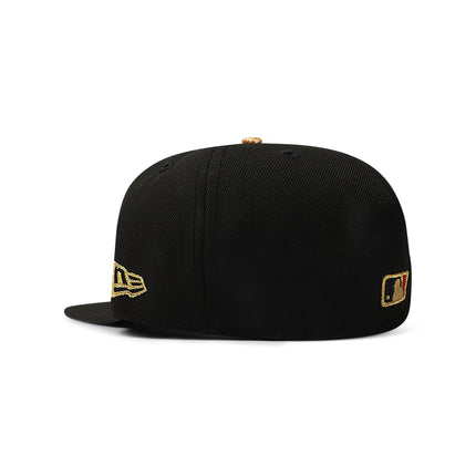New Era 5950 LA Dodgers World Series Champions - Black/Gold