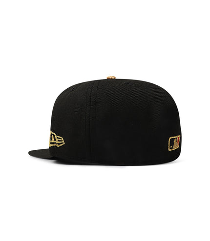 New Era 5950 LA Dodgers World Series Champions - Black/Gold