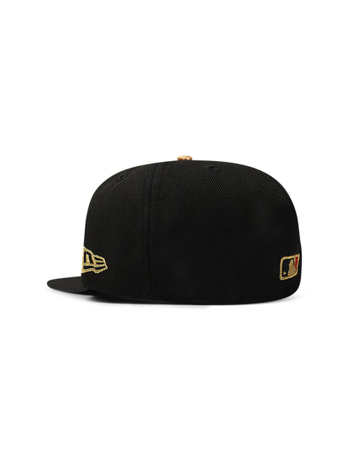 New Era 5950 LA Dodgers World Series Champions - Black/Gold