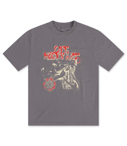 ARTIKO LIFE MOCKS ART TEE - GREY ARTIKO