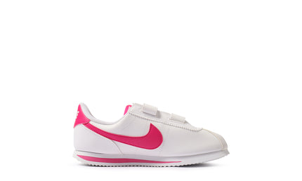 Nike (PS) Cortez Basic SL - White/Pink