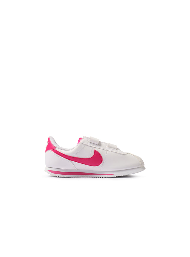 Nike (PS) Cortez Basic SL - White/Pink
