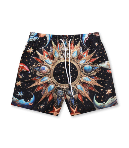 JORDAN CRAIG GRAPHIC PRINT SHORTS - CELESTIAL JORDAN CRAIG