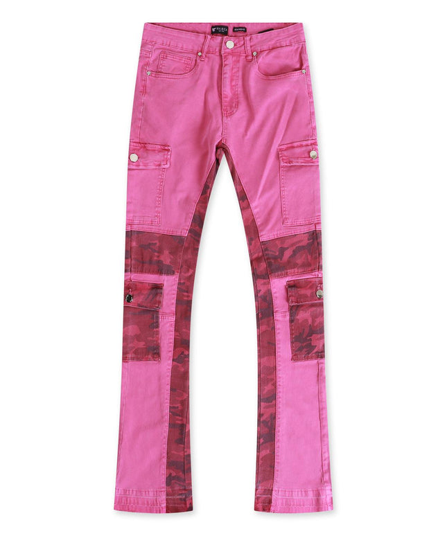 WAIMEA STACKED JEANS - PINK WAIMEA