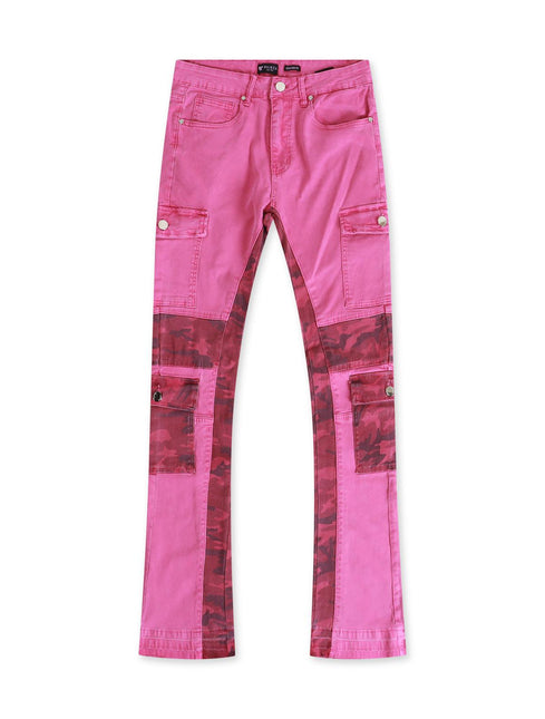 WAIMEA STACKED JEANS - PINK WAIMEA