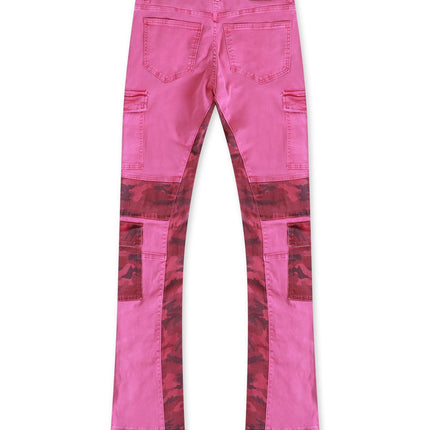 WAIMEA STACKED JEANS - PINK WAIMEA