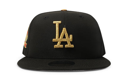 New Era 950 LA Dodgers World Series Snapback - Black/Gold