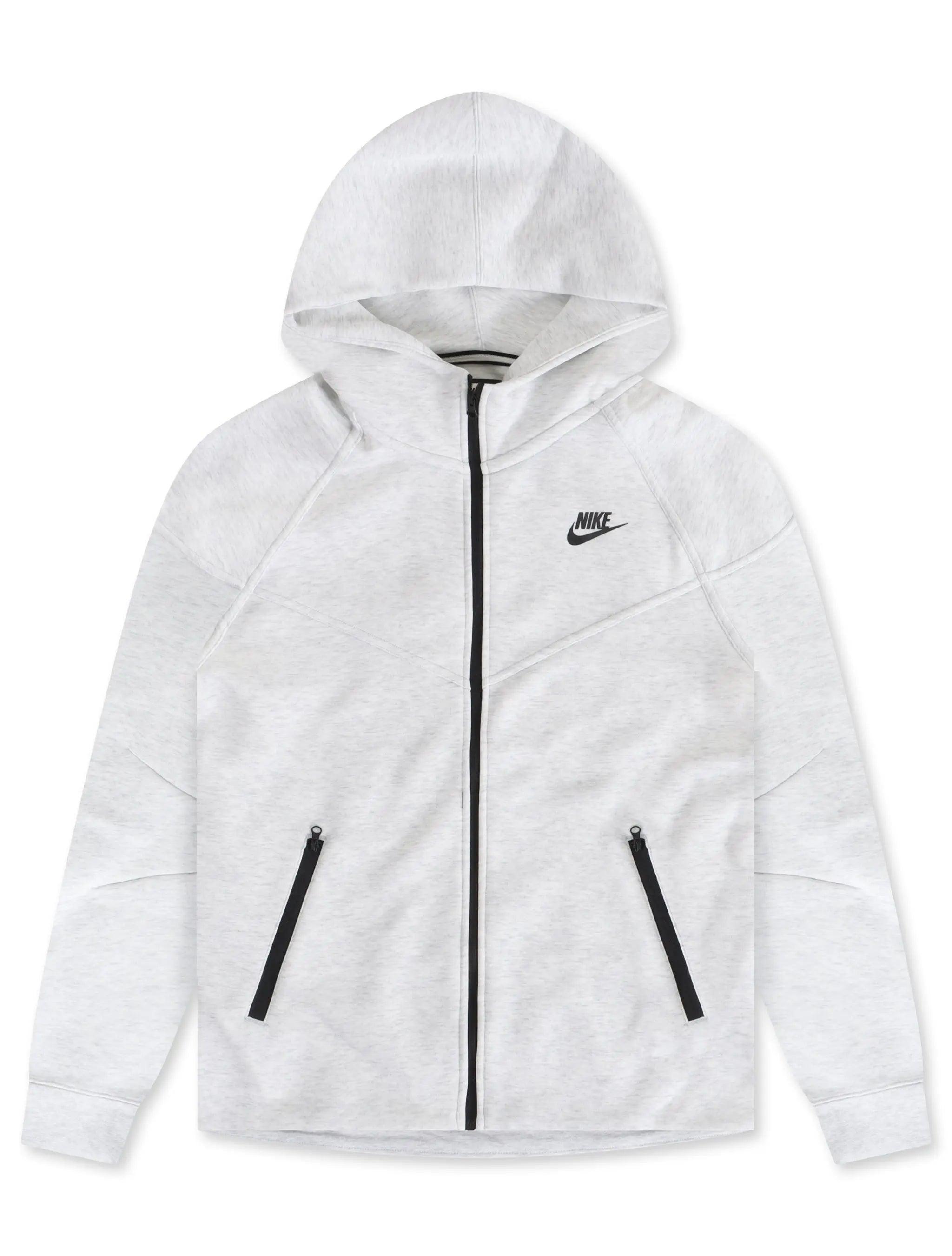 NIKE WMNS SPORTSWEAR TECH FLEECE HOODIE - GREY â Denim Exchange USA