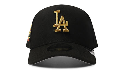 New Era 940 LA Dodgers World Series Snapback - Black/Gold
