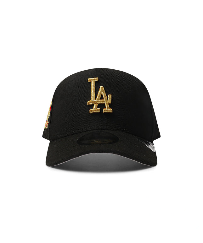 New Era 940 LA Dodgers World Series Snapback - Black/Gold