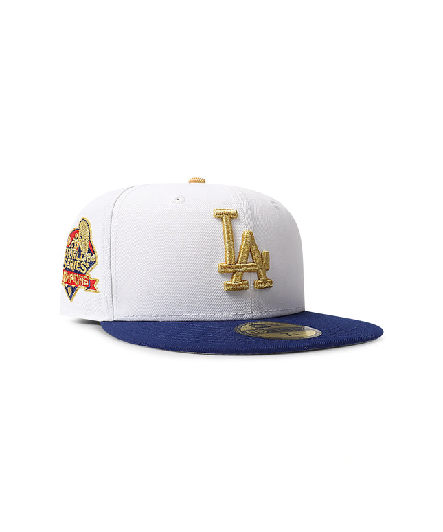 New Era 5950 LA Dodgers World Series Champions Hat | Denim Exchange