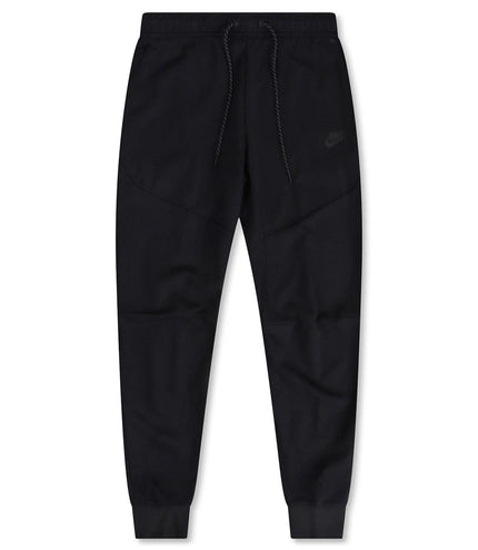 NIKE MENS LIGHTWEIGHT TECH FLEECE JOGGERS - BLACK NIKE