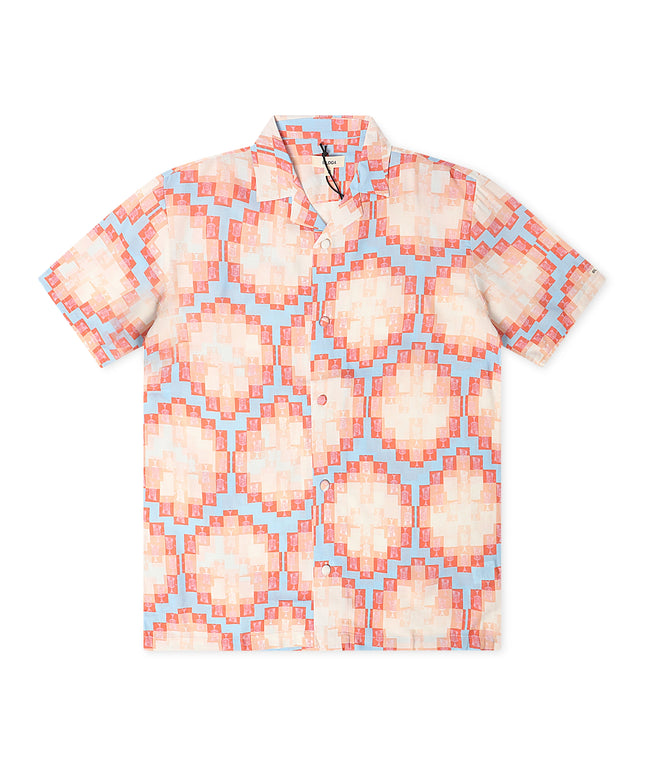 BLDG4 Goodwill Woven Button-Up - Cashmere Blue