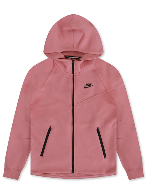 NIKE WMNS SPORTSWEAR TECH FLEECE HOODIE - RED STARDUST NIKE