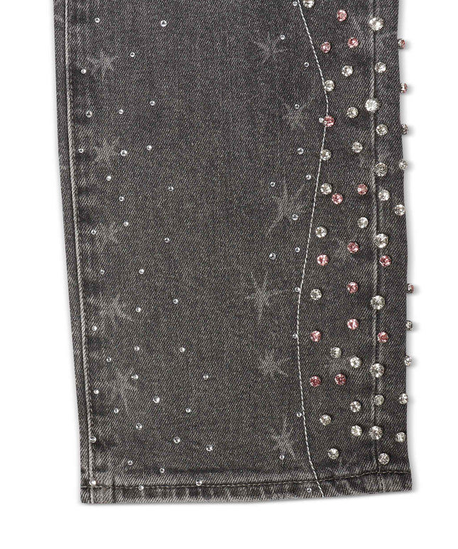 Embellish Elias Rhinestone Jeans - Vintage Wash