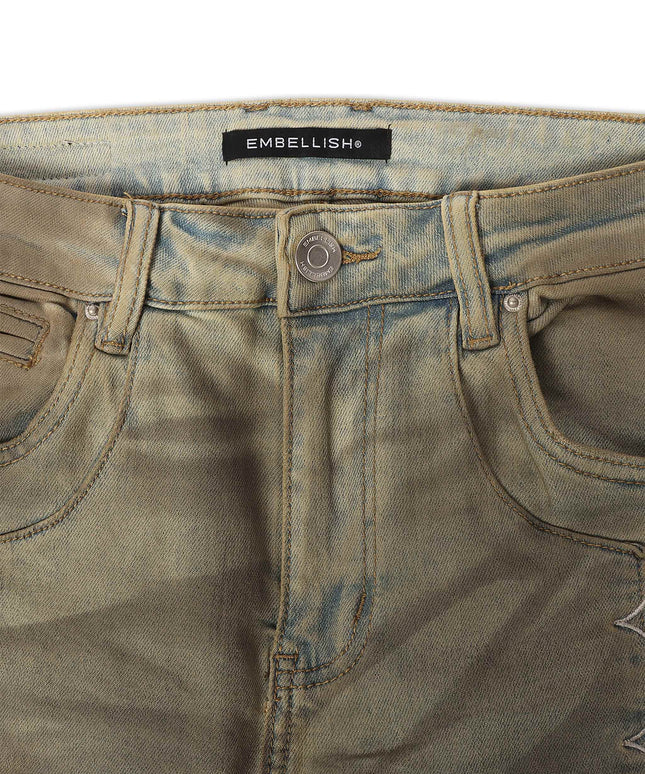 Embellish Canus Cargo Denim - Sand Wash