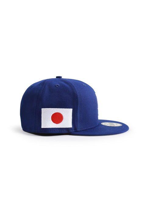 NEW ERA LA DODGERS JAPAN PATCH SNAPBACK - ROYAL BLUE NEW ERA