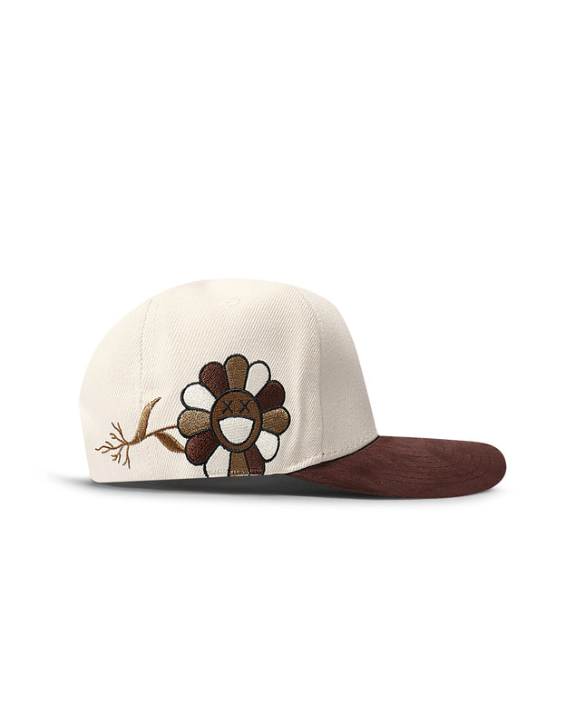 M-49 Yankees Positivity Snapback - Chrome/Brown