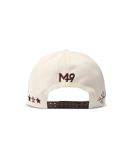 M-49 Yankees Positivity Snapback - Chrome/Brown