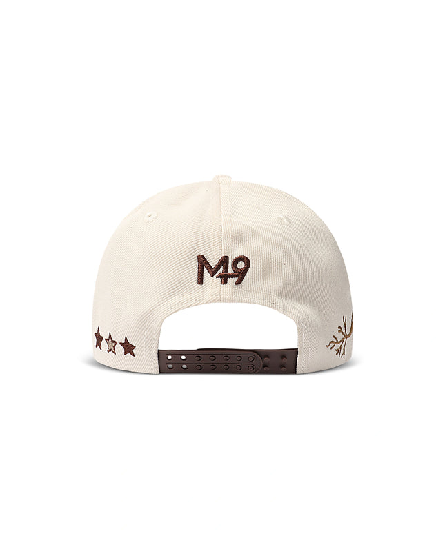 M-49 Yankees Positivity Snapback - Chrome/Brown