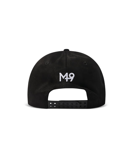 M-49 Reverse LA Belong to Jesus Suede Snapback - Black