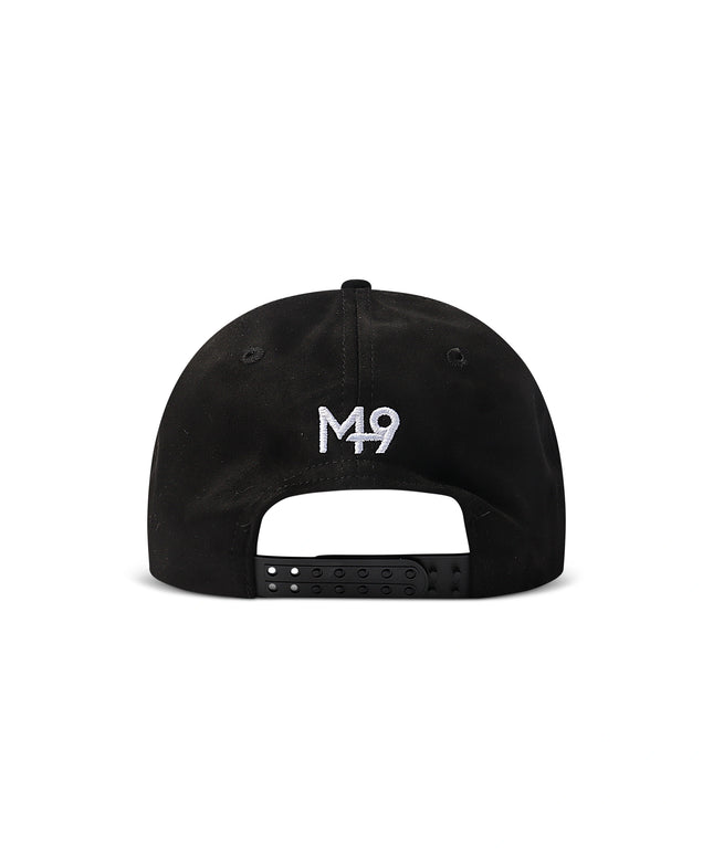 M-49 Reverse LA Belong to Jesus Suede Snapback - Black