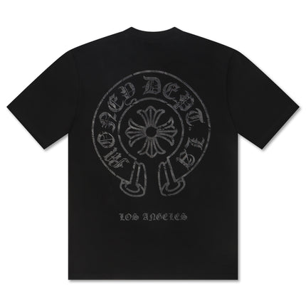 Money Dept. Vintage Old English Tee - Black/Black