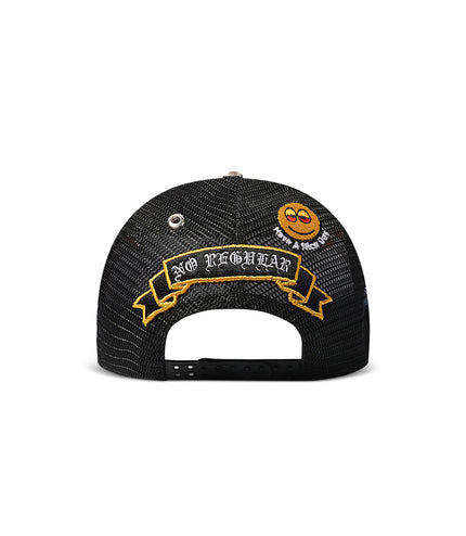 GasNYC Full Station Trucker Hat - White/Black