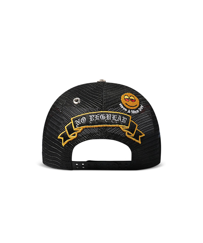 GasNYC Full Station Trucker Hat - White/Black