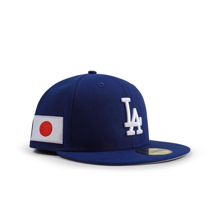 NEW ERA 5950 LA DODGERS JAPAN PATCH HAT - ROYAL NEW ERA