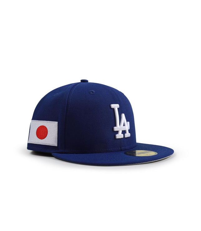 NEW ERA 5950 LA DODGERS JAPAN PATCH HAT - ROYAL NEW ERA