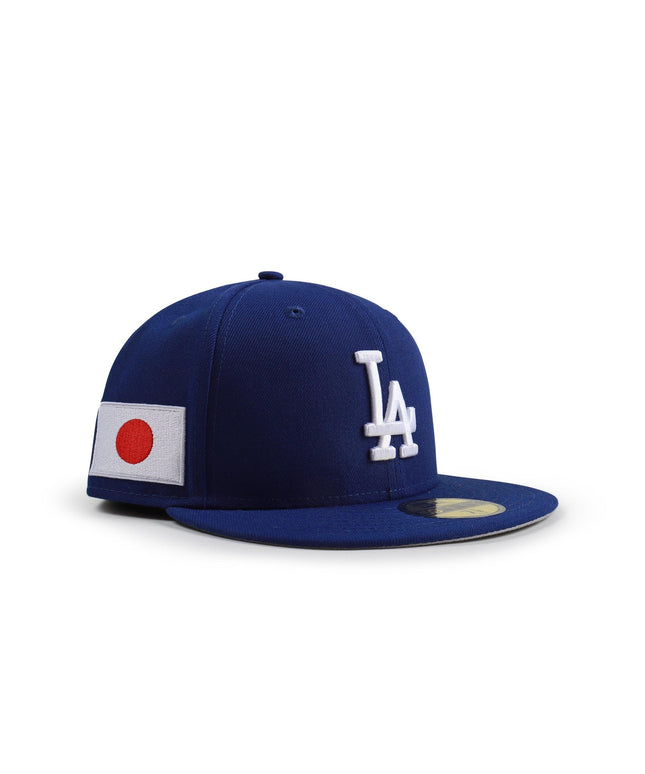 NEW ERA 5950 LA DODGERS JAPAN PATCH HAT - ROYAL NEW ERA