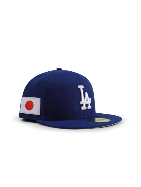 NEW ERA 5950 LA DODGERS JAPAN PATCH HAT - ROYAL NEW ERA