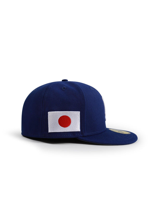 NEW ERA 5950 LA DODGERS JAPAN PATCH HAT - ROYAL NEW ERA