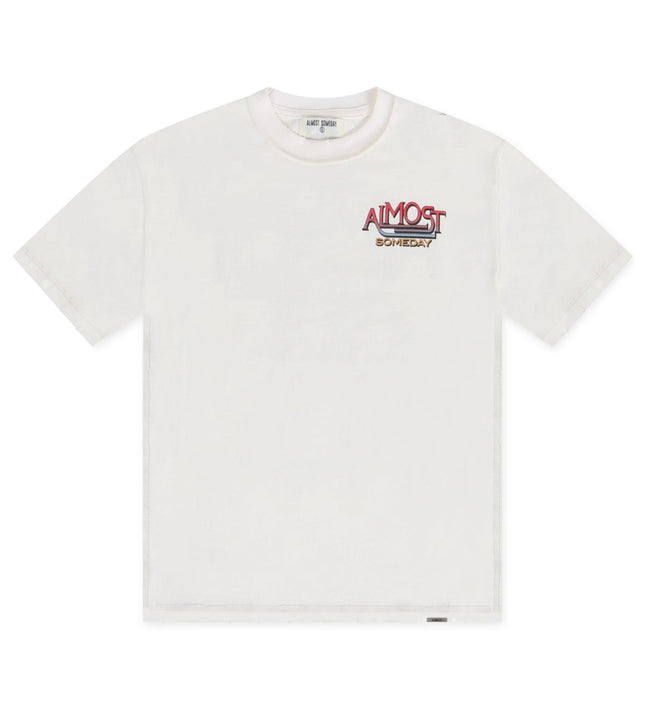 ALMOST SOMEDAY PEACE TEE - CREAM