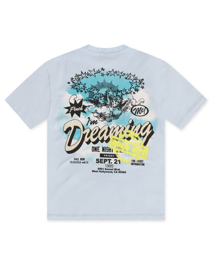 ALMOST SOMEDAY DREAMING TEE - BABY BLUE