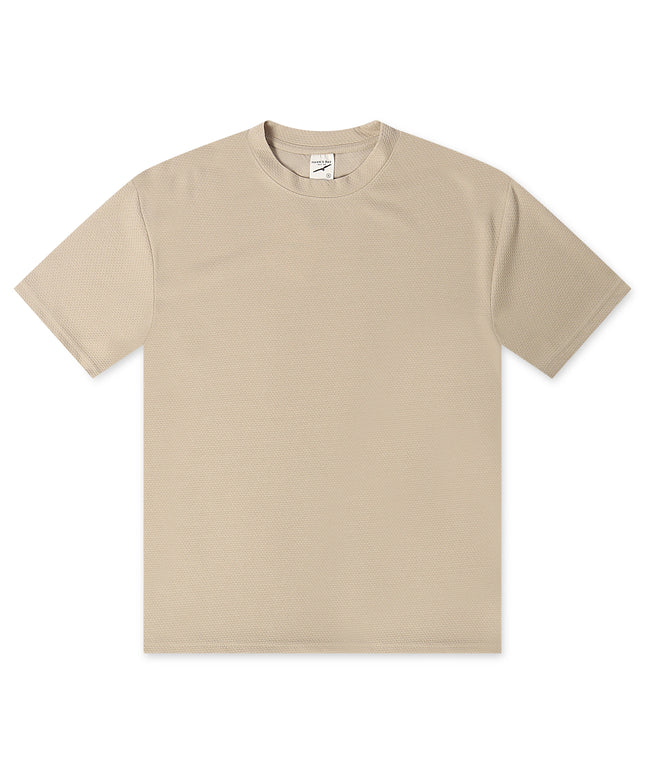 Denim Exchange Knit Tee - Khaki