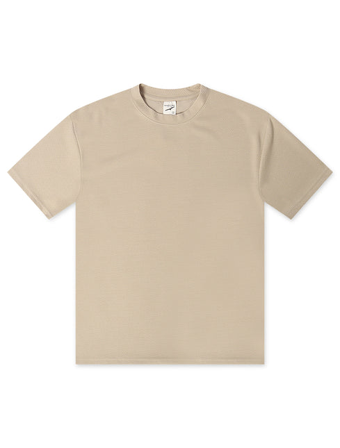 Denim Exchange Knit Tee - Khaki