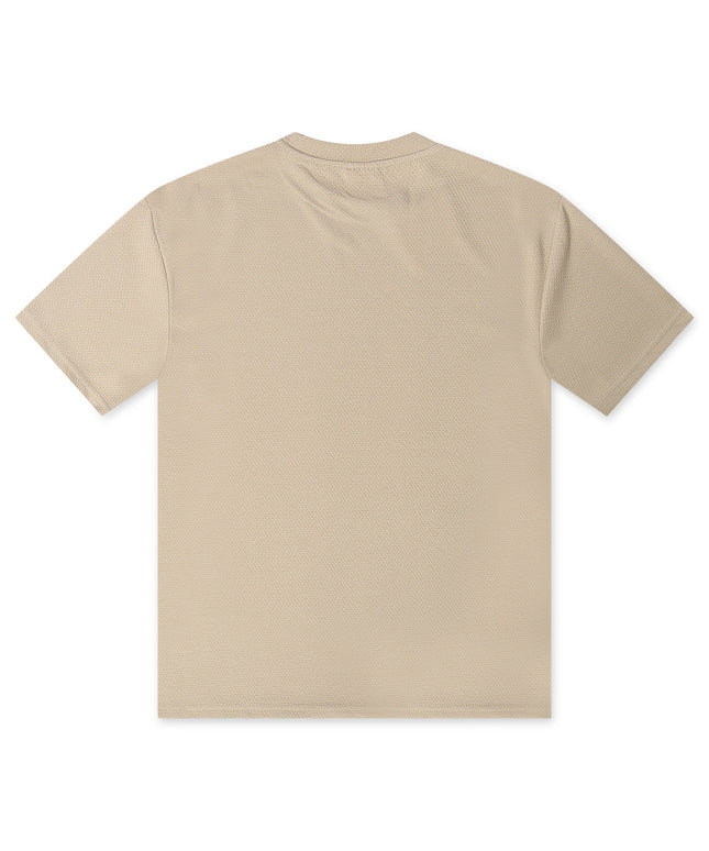 Denim Exchange Knit Tee - Khaki
