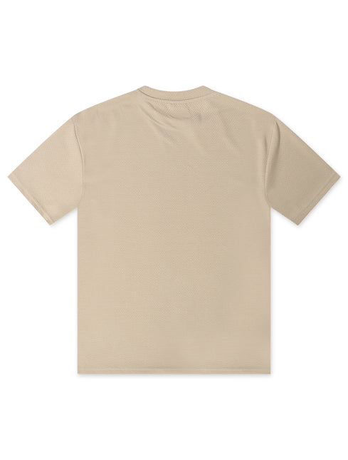 Denim Exchange Knit Tee - Khaki